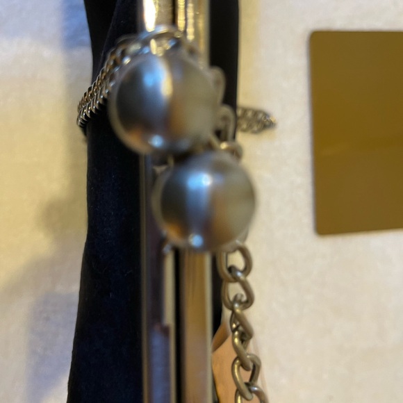 Patricia Nash Black Suede and Leather Clutch - Picture 3 of 10